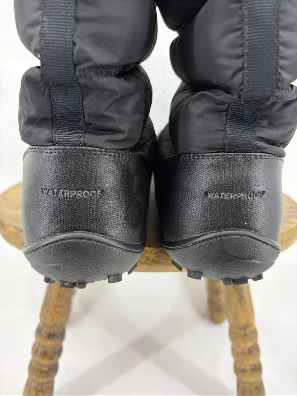 Columbia Womens Minx Slip IV Black Omni-heat Insulated Winter Puffer Boots, 11